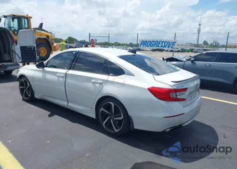 2021 Honda Accord Sport z USA, uszkodzony, nr VIN 1HGCV1F38MA031133